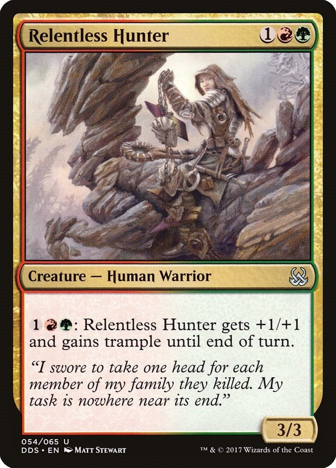 Image for Relentless Hunter (54) [Duel Decks: Mind vs. Might]