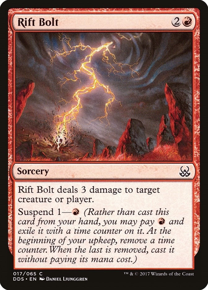 Image for Rift Bolt (17) [Duel Decks: Mind vs. Might]