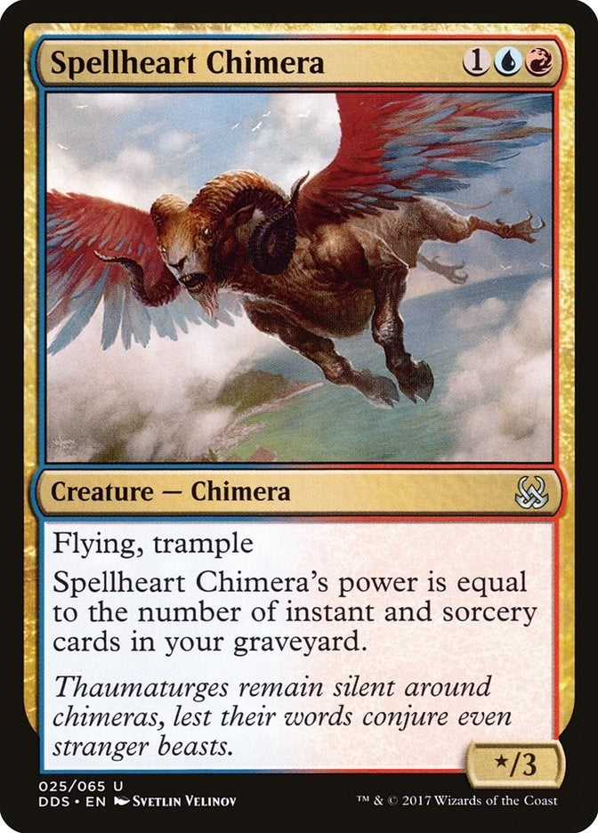 Image for Spellheart Chimera (25) [Duel Decks: Mind vs. Might]