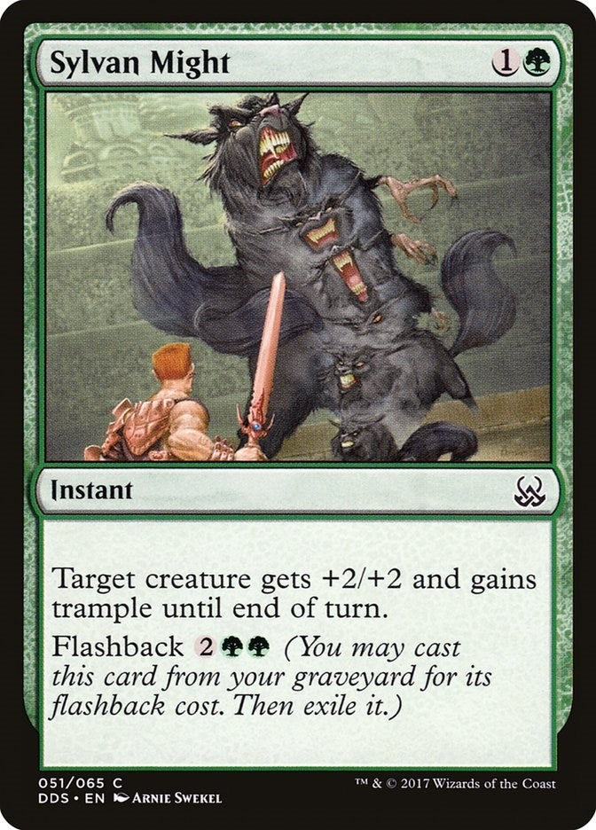 Image for Sylvan Might (51) [Duel Decks: Mind vs. Might]