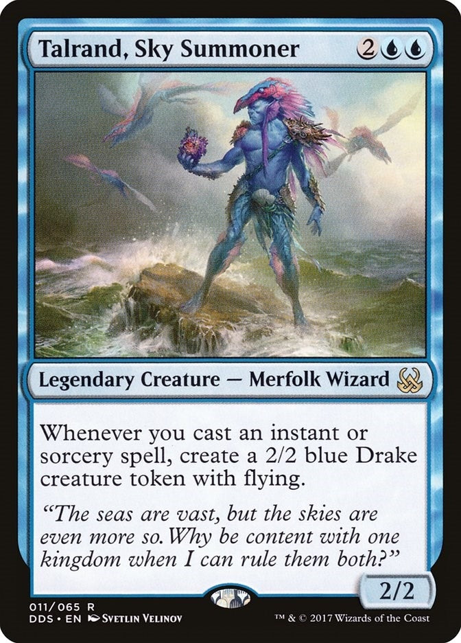 Image for Talrand, Sky Summoner (11) [Duel Decks: Mind vs. Might]
