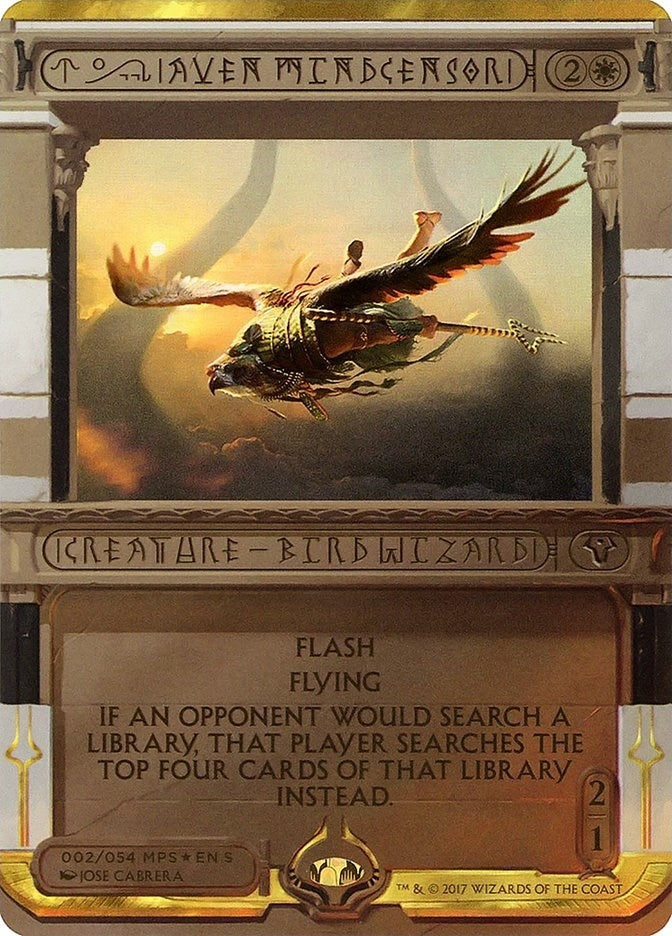 Image for Aven Mindcensor (2) [Masterpiece Series: Amonkhet Invocations]
