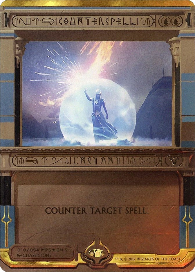 Image for Counterspell (10) [Masterpiece Series: Amonkhet Invocations]