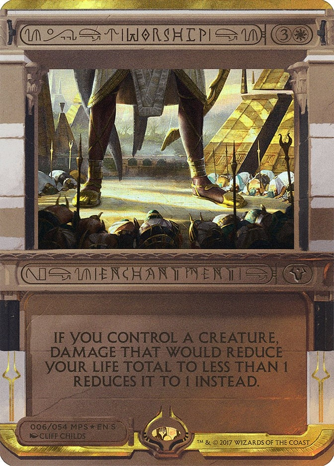 Image for Worship (6) [Masterpiece Series: Amonkhet Invocations]