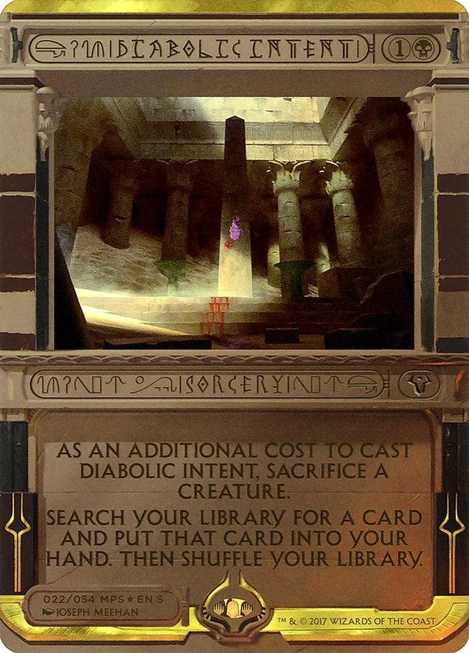 Image for Diabolic Intent (22) [Masterpiece Series: Amonkhet Invocations]