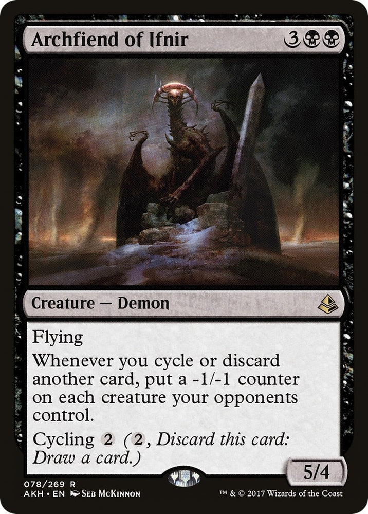 Image for Archfiend of Ifnir (78) [Amonkhet]