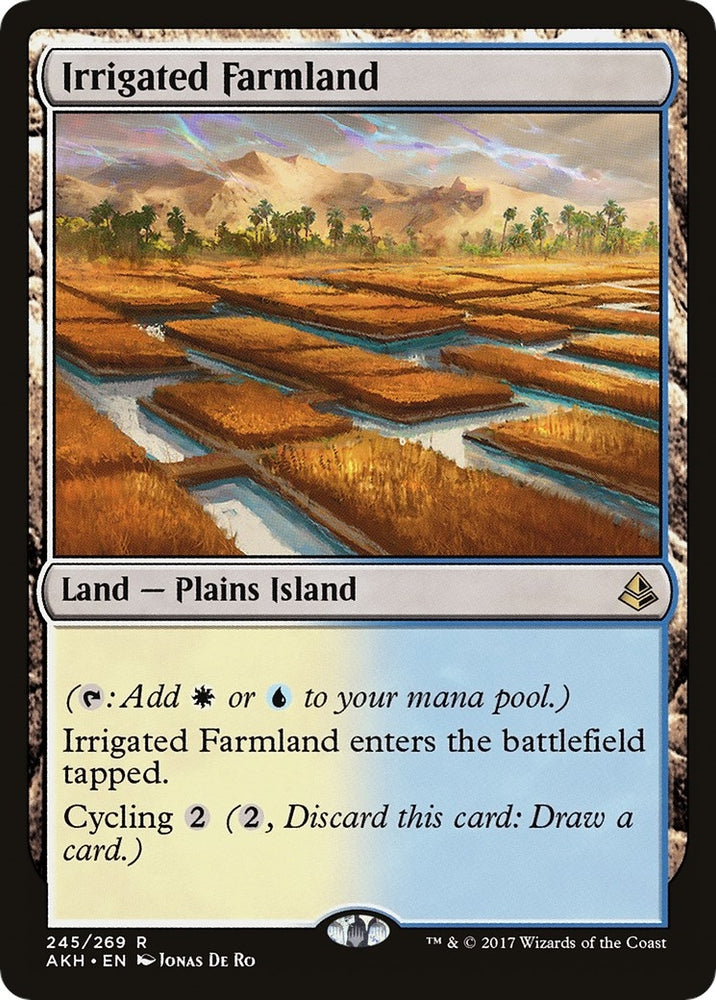 Image for Irrigated Farmland (245) [Amonkhet]