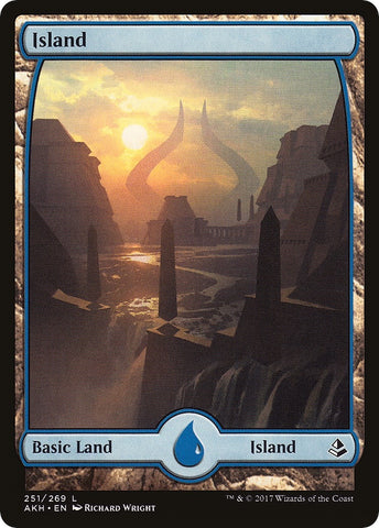 Image for Island (251) - Full Art (251) [Amonkhet]
