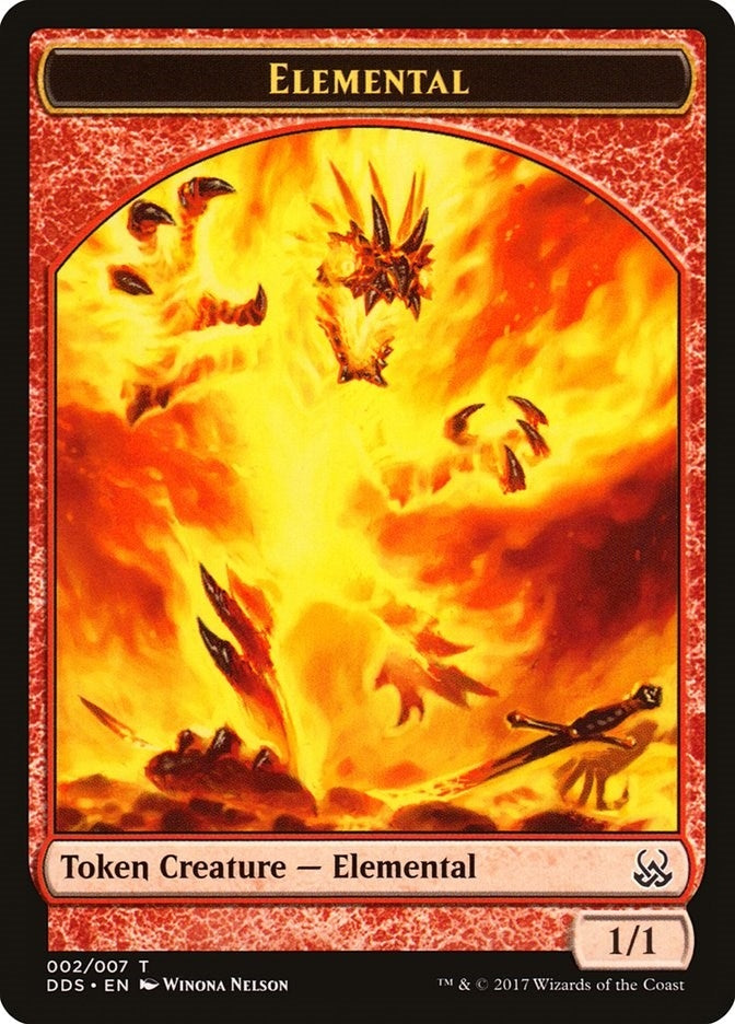 Image for Elemental Token (2) [Duel Decks: Mind vs. Might]