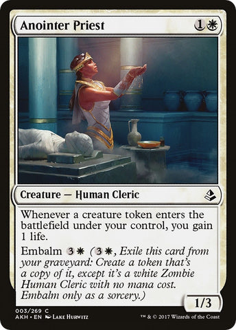 Image for Anointer Priest (3) [Amonkhet]
