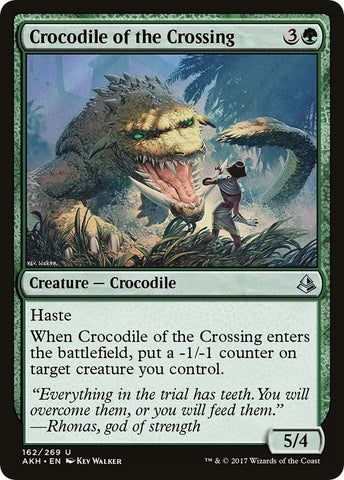 Image for Crocodile of the Crossing (162) [Amonkhet]