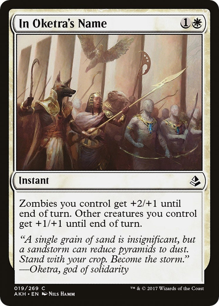 Image for In Oketra's Name (19) [Amonkhet]