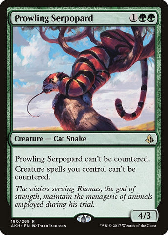 Image for Prowling Serpopard (180) [Amonkhet]