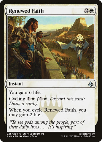 Image for Renewed Faith (25) [Amonkhet]