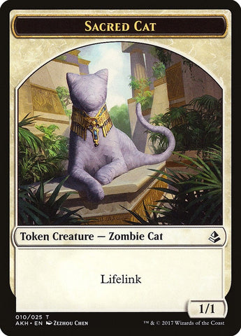 Image for Sacred Cat Token (10) [Amonkhet]