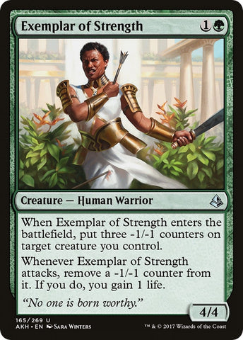Image for Exemplar of Strength (165) [Amonkhet]