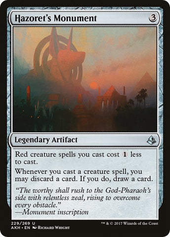 Image for Hazoret's Monument (229) [Amonkhet]
