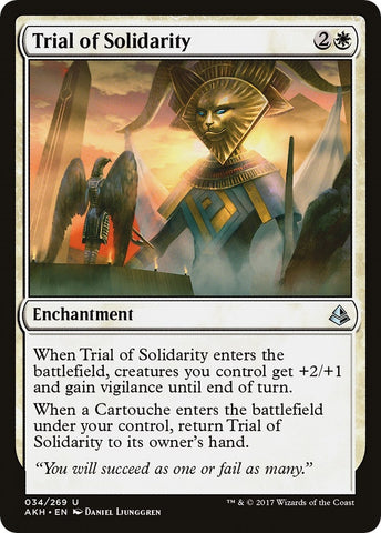 Image for Trial of Solidarity (34) [Amonkhet]