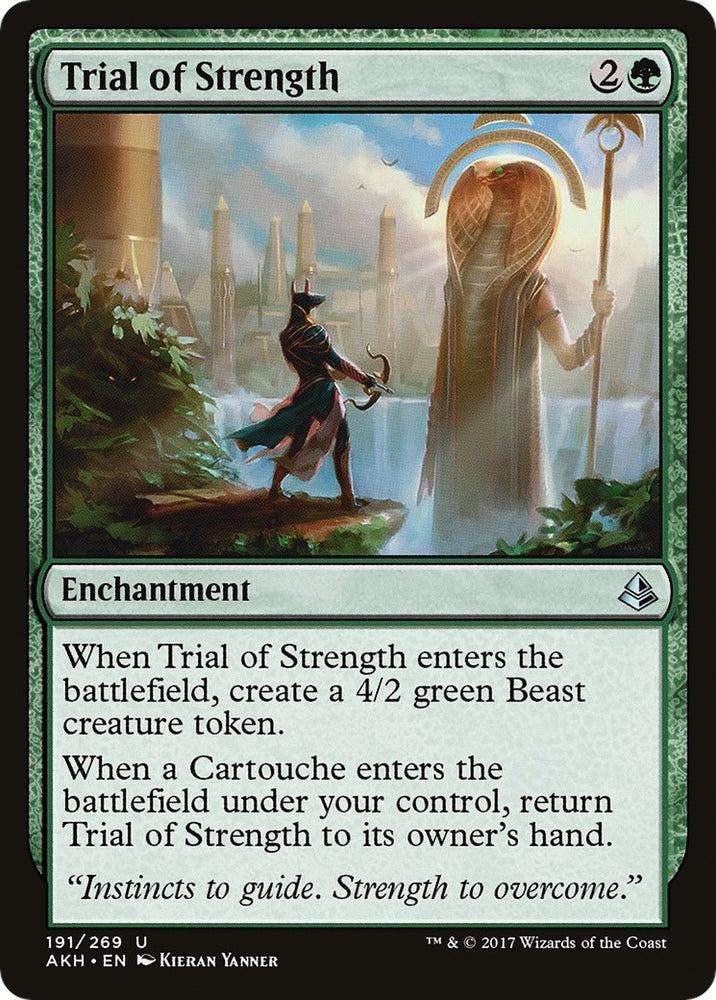 Image for Trial of Strength (191) [Amonkhet]