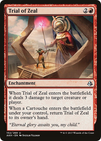 Image for Trial of Zeal (152) [Amonkhet]
