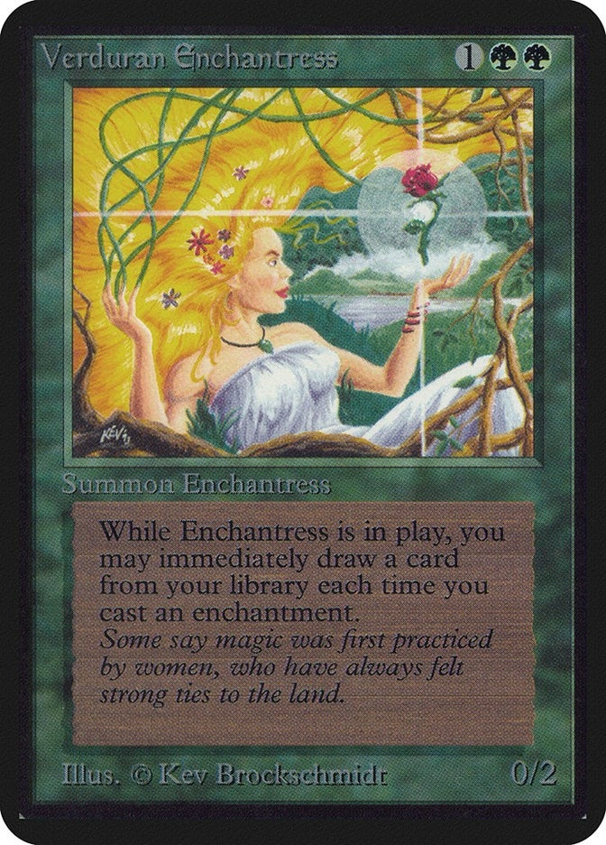 Image for Verduran Enchantress [Alpha Edition]