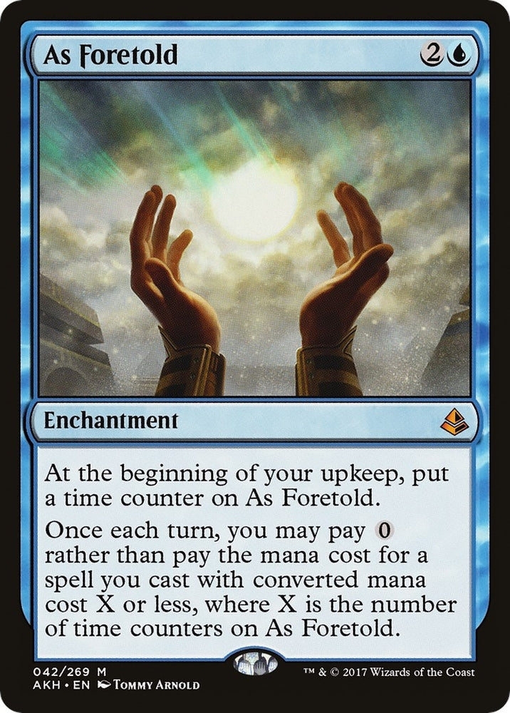 Image for As Foretold (42) [Amonkhet]