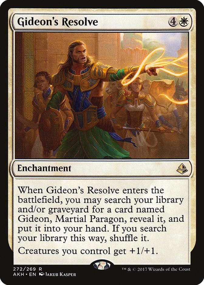 Image for Gideon's Resolve (272) [Amonkhet]