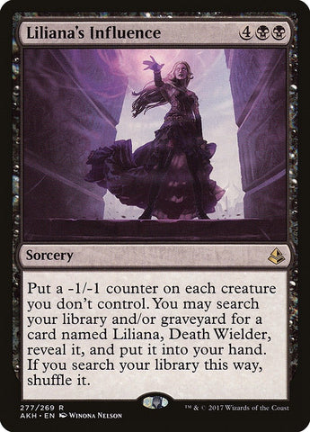 Image for Liliana's Influence (277) [Amonkhet]