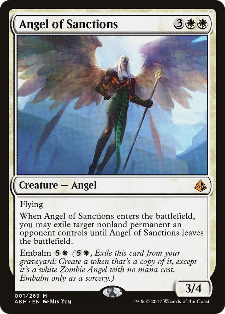 Image for Angel of Sanctions (1) [Amonkhet]