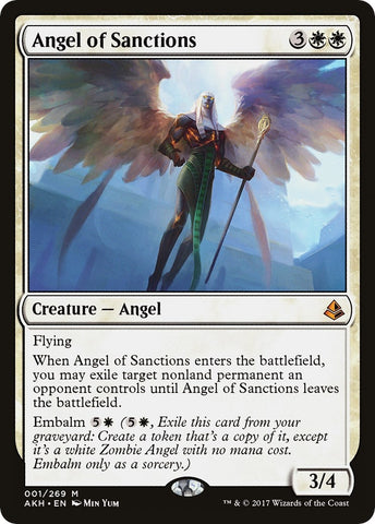 Image for Angel of Sanctions (1) [Amonkhet]