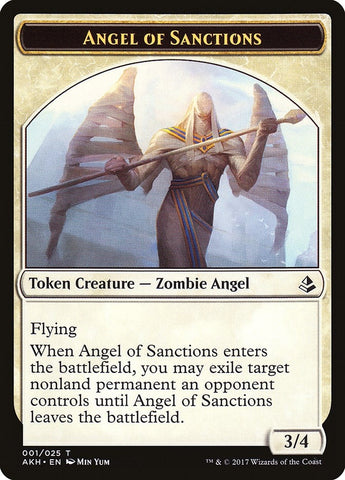 Image for Angel of Sanctions Token (1) [Amonkhet]