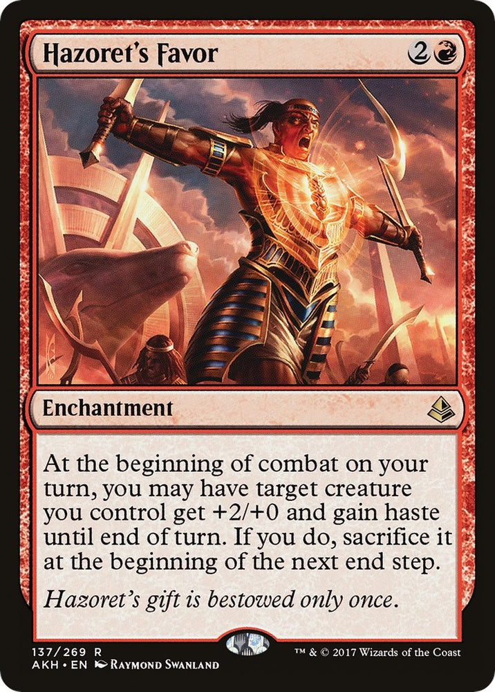 Image for Hazoret's Favor (137) [Amonkhet]