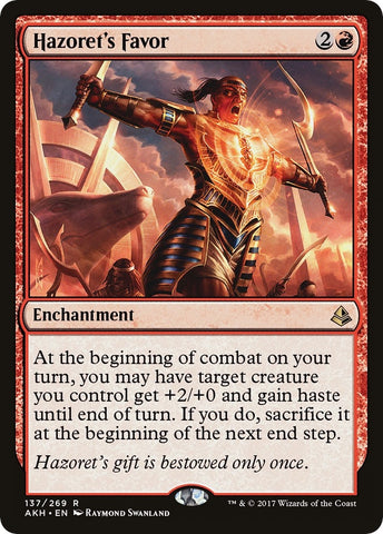 Image for Hazoret's Favor (137) [Amonkhet]