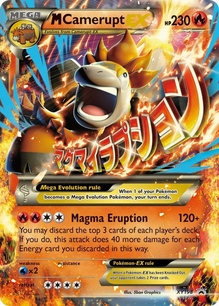 Image for M Camerupt EX (XY198) [XY Promos]