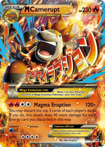 Image for M Camerupt EX (XY198) [XY Promos]