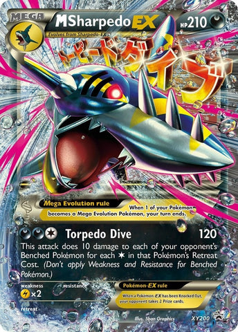 Image for M Sharpedo EX (XY200) [XY Promos]