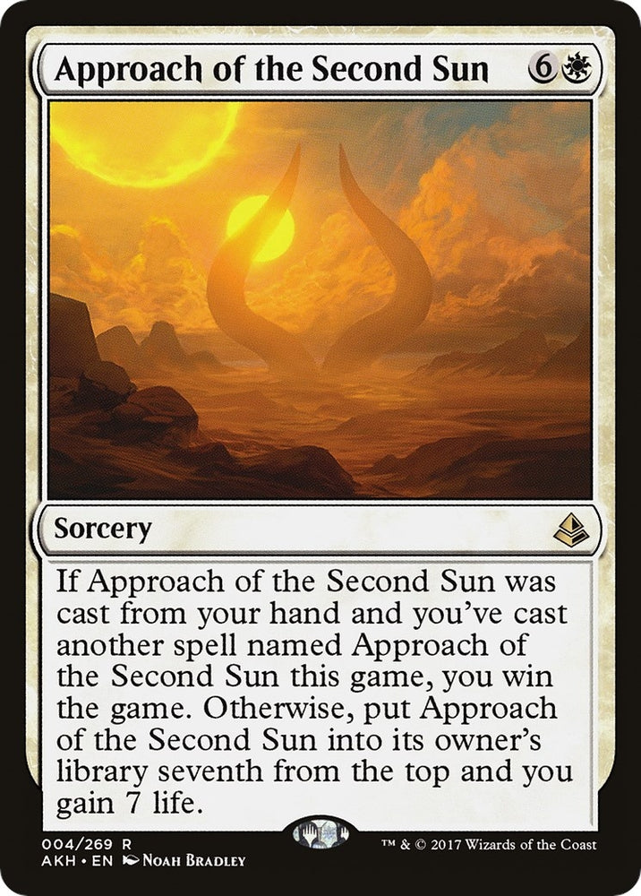 Image for Approach of the Second Sun (4) [Amonkhet]