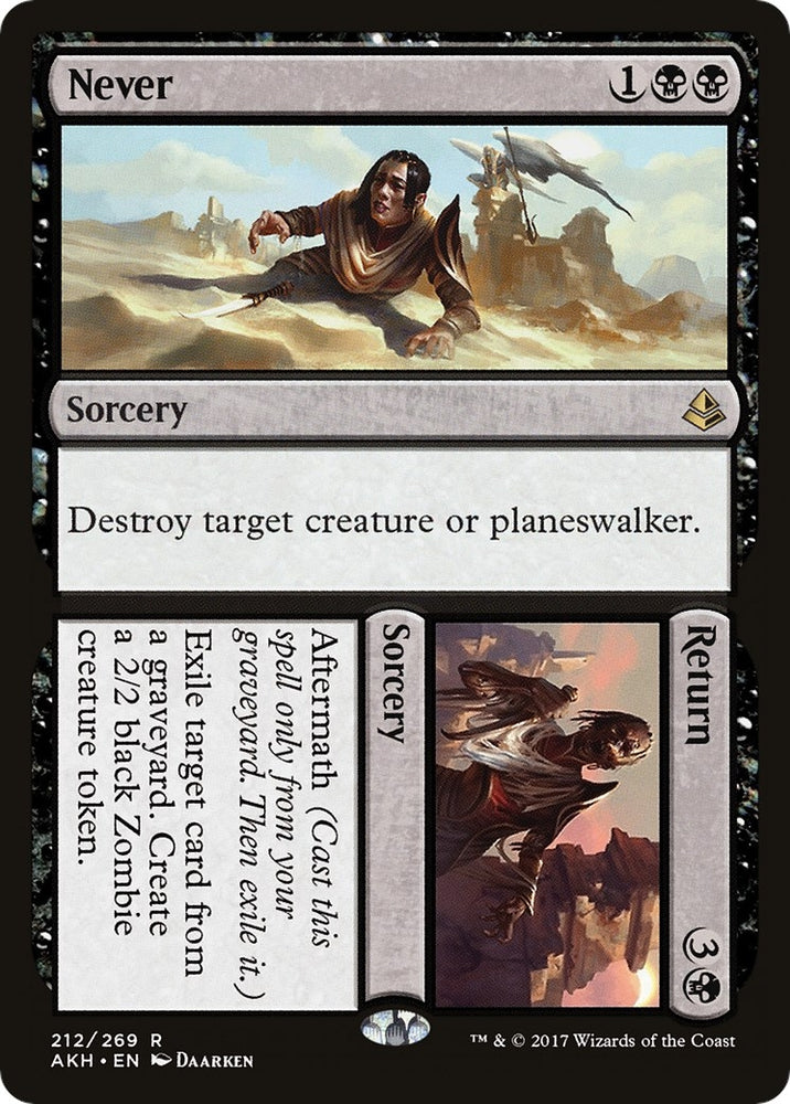 Image for Never // Return (212) [Amonkhet]