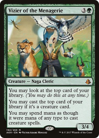 Image for Vizier of the Menagerie (192) [Amonkhet]
