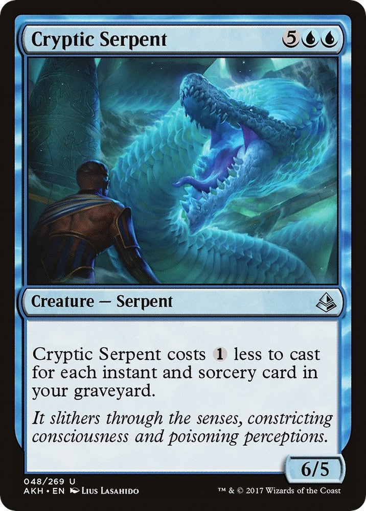 Image for Cryptic Serpent (48) [Amonkhet]