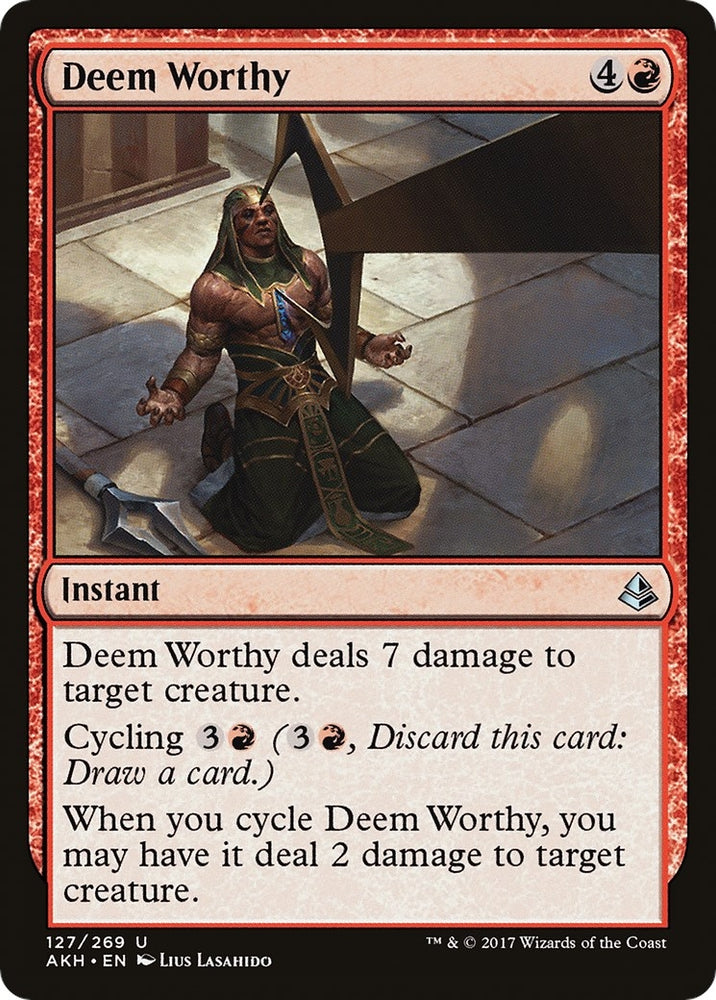 Image for Deem Worthy (127) [Amonkhet]