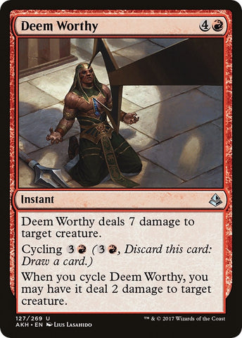 Image for Deem Worthy (127) [Amonkhet]