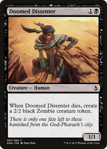 Image for Doomed Dissenter (87) [Amonkhet]