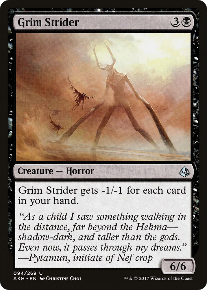 Image for Grim Strider (94) [Amonkhet]