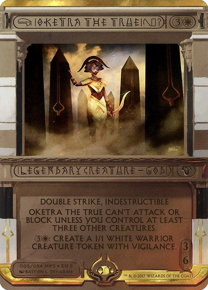 Image for Oketra the True (5) [Masterpiece Series: Amonkhet Invocations]