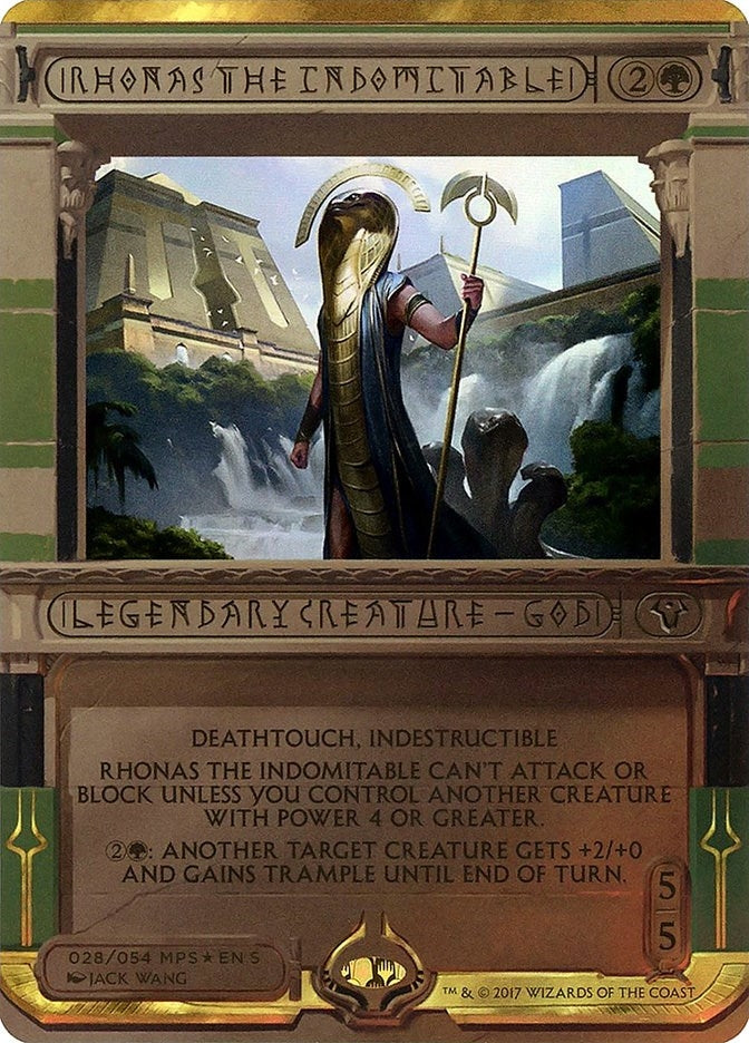 Image for Rhonas the Indomitable (28) [Masterpiece Series: Amonkhet Invocations]