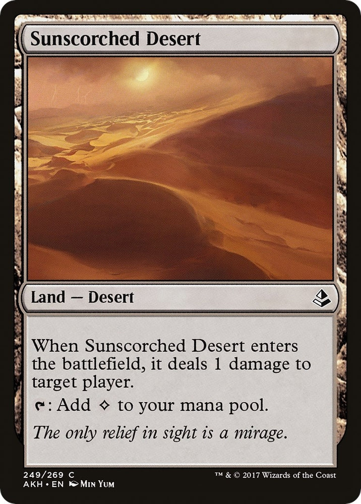 Image for Sunscorched Desert (249) [Amonkhet]