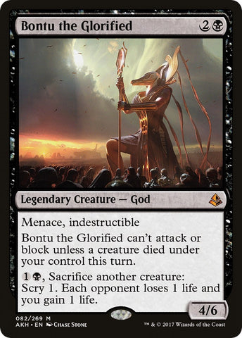 Image for Bontu the Glorified (82) [Amonkhet]