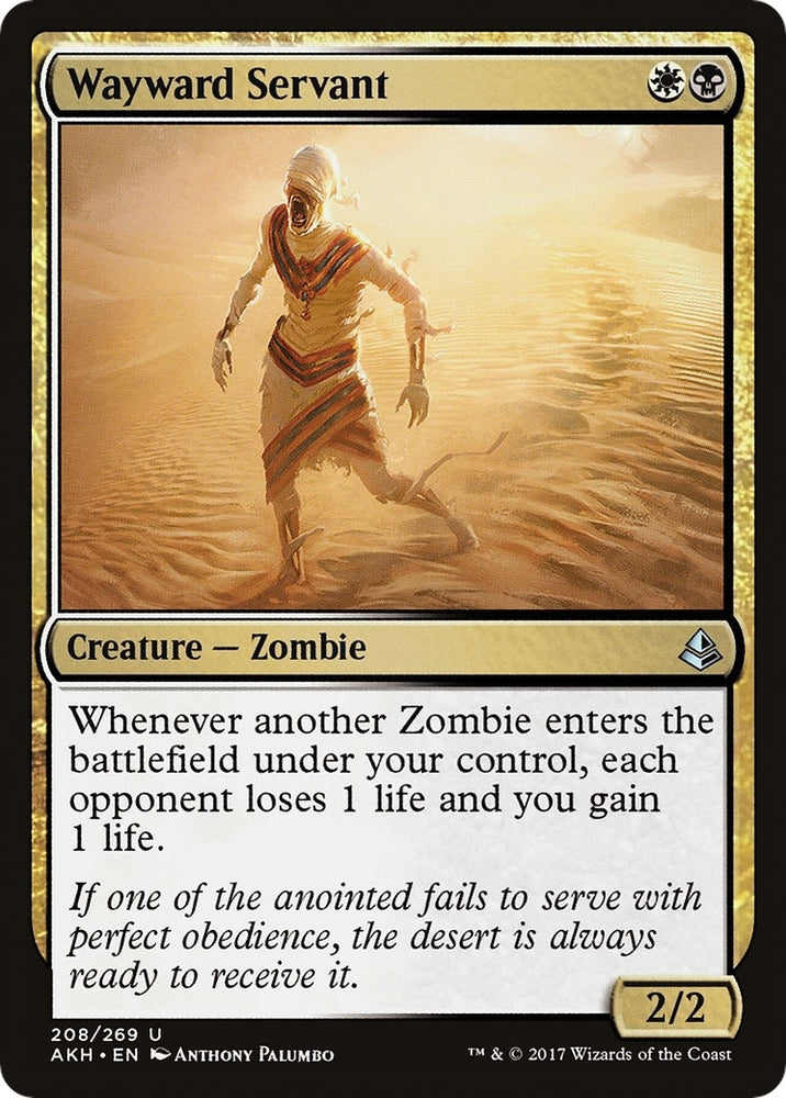 Image for Wayward Servant (208) [Amonkhet]