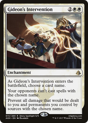 Image for Gideon's Intervention (15) [Amonkhet]